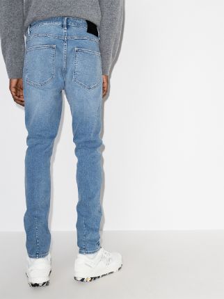 five-pocket straight-leg jeans展示图