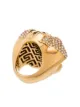 Versace Palazzo Dia Ring mit Kristallen
