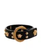 Image 1 of Versace Medusa detail leather bracelet
