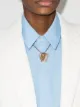 Image 2 of Versace crystal-embellished Medusa necklace