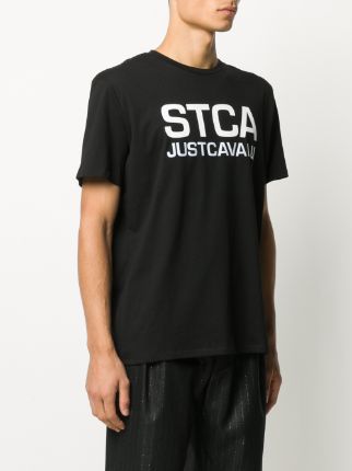 logo print T-shirt展示图