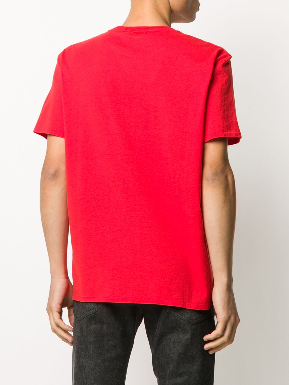 Shop Just Cavalli Logo Print T-shirt In Red