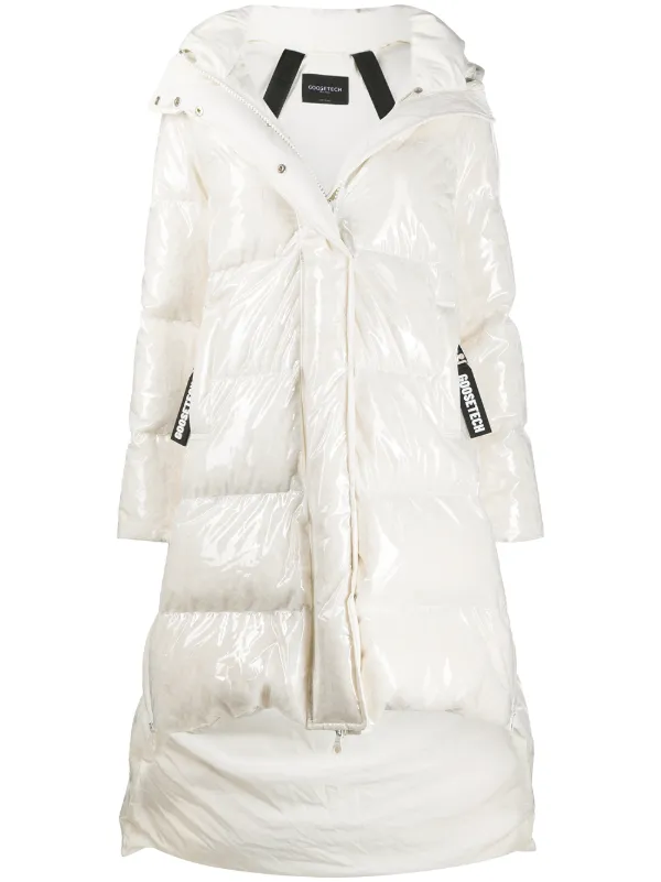 white goose coat