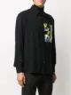 Just Cavalli graphic-patch long sleeved shirt