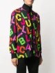 Just Cavalli alphabet-print long sleeved shirt