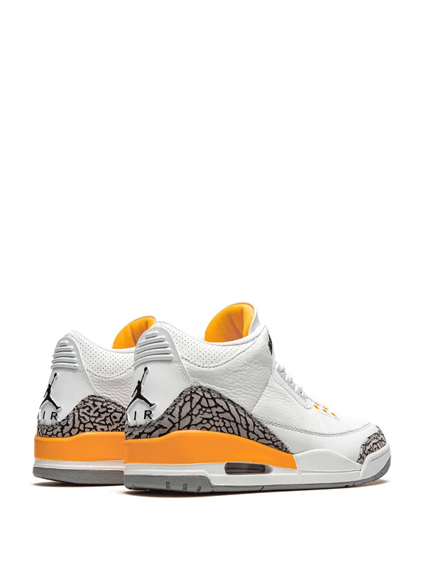 Jordan 3 deals laser orange