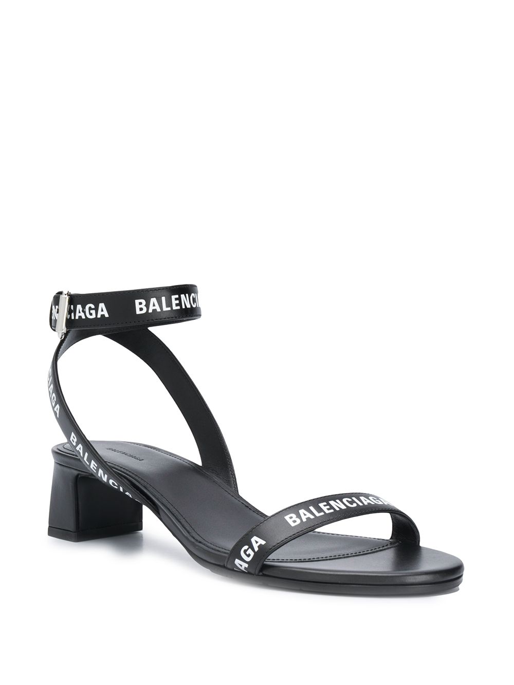 Balenciaga Sandalen met enkelbandje - Zwart