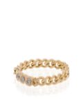 SHAY 18kt yellow gold diamond chain-link ring