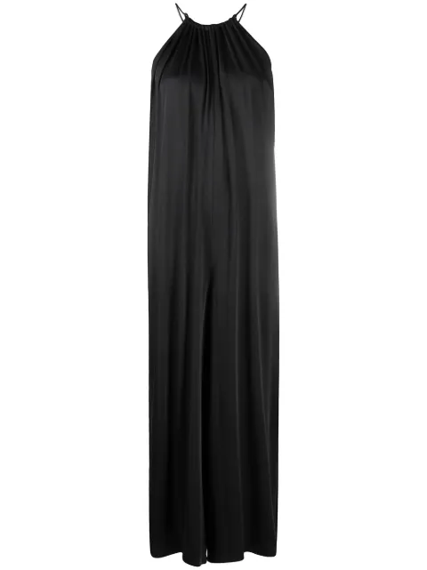 Shop black Aeron halter neck dress with Express Delivery - Farfetch Aeron Halter Neck Dress - Farfetch