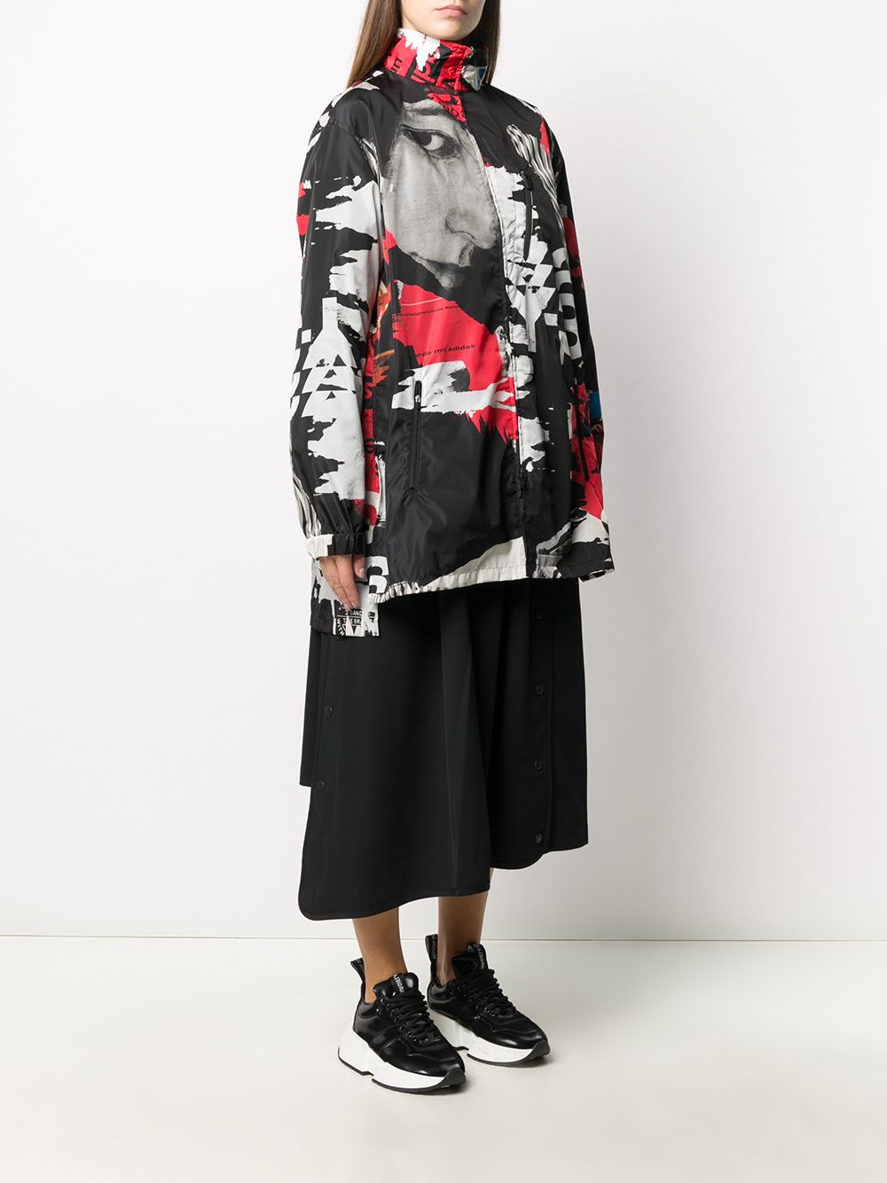 фото Y-3 abstract print jacket