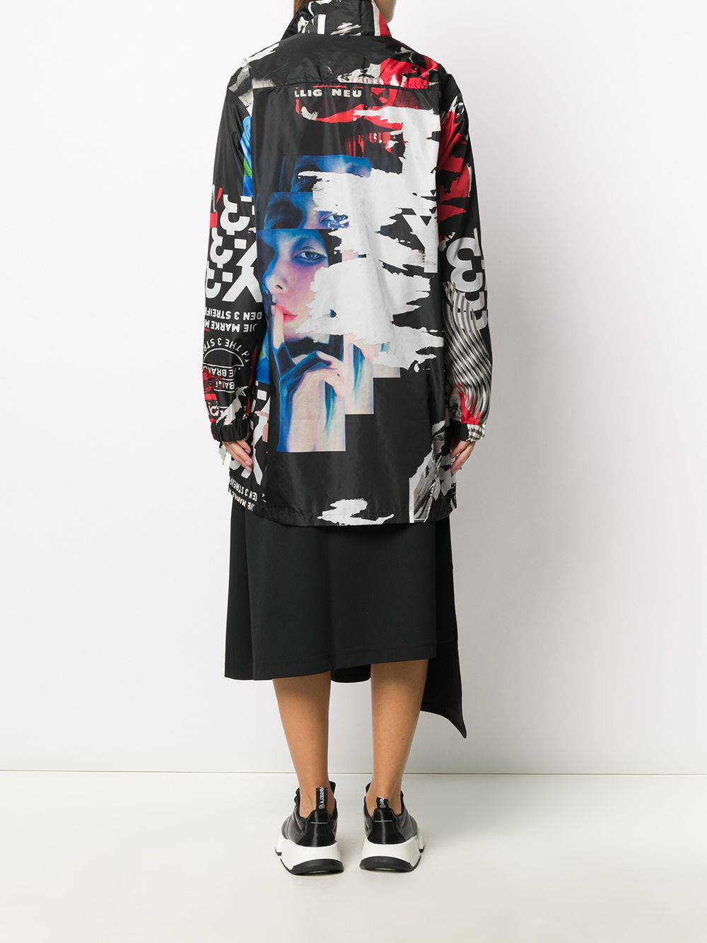 фото Y-3 abstract print jacket