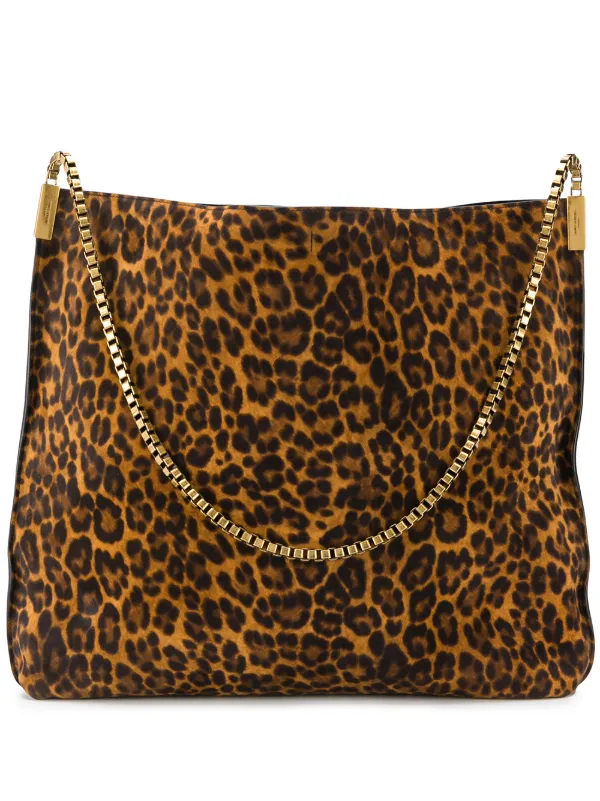 ysl leopard bag