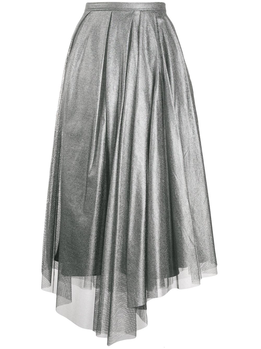 фото Brunello cucinelli юбка а-силуэта с завышенной талией