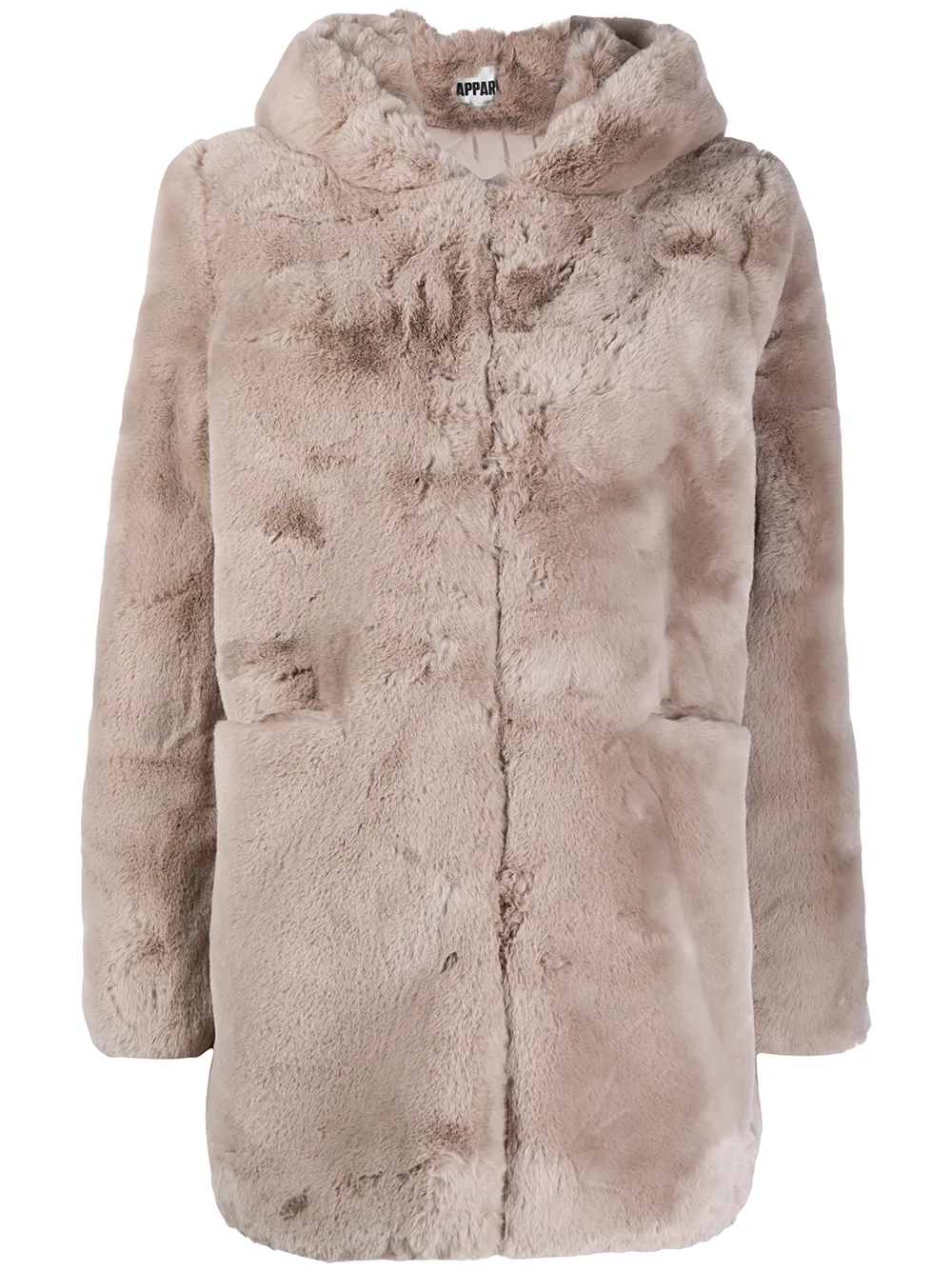 Image 1 of Apparis Maria faux-fur hooded coat