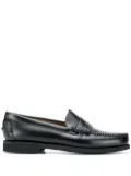 Sebago panelled leather loafers - Black