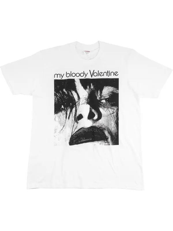 Supreme Feed Me With Your Kiss T Shirt WeiB FARFETCH DE