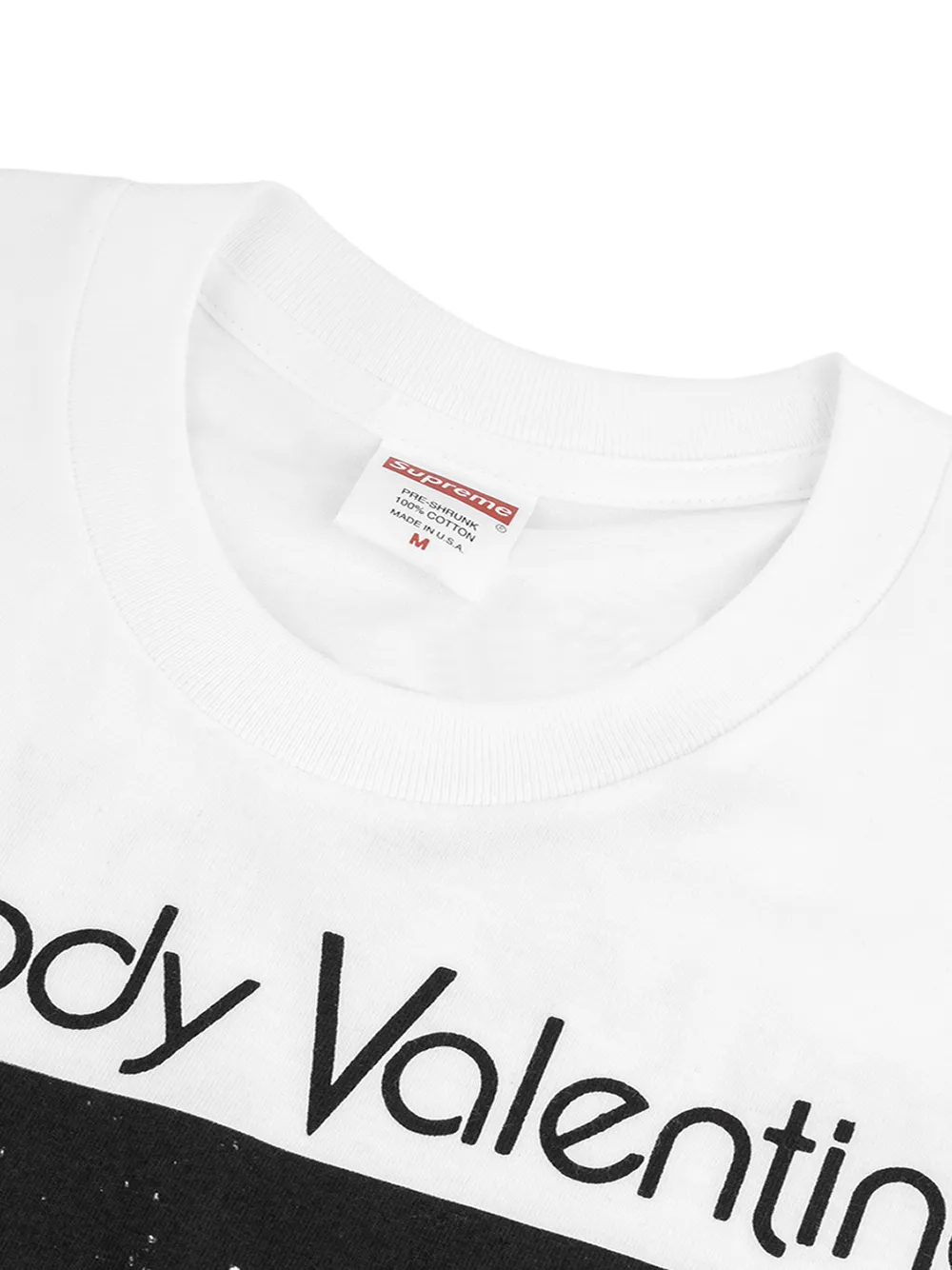 Supreme T-shirt met tekst Wit