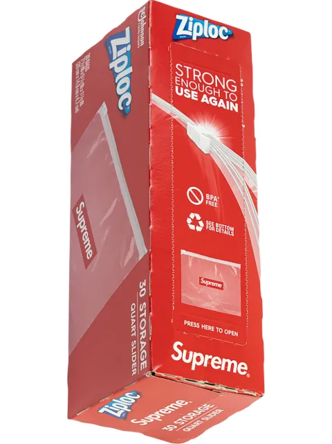 Bolsas ziploc supreme Clearance