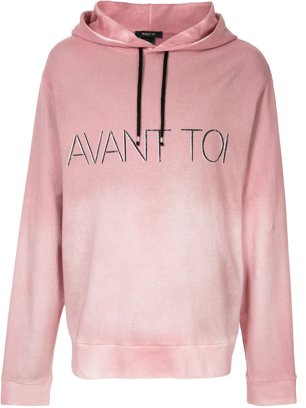 sweat à capuche à logo brodé