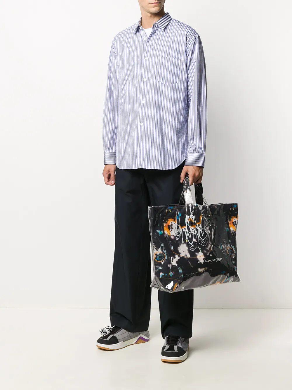 Comme Des Garçons Shirt グラフィック トートバッグ - Farfetch