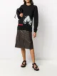 الصورة 2 من Rick Owens DRKSHDW سويت شيرت بطبعة جرافيك