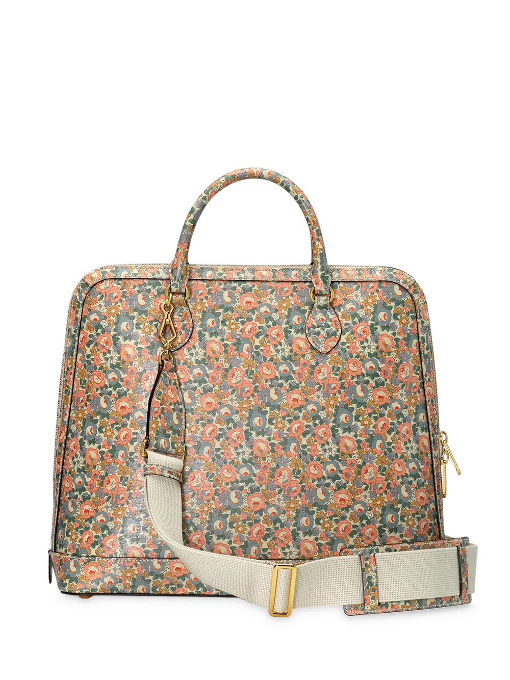 фото Gucci дорожная сумка из коллаборации с liberty