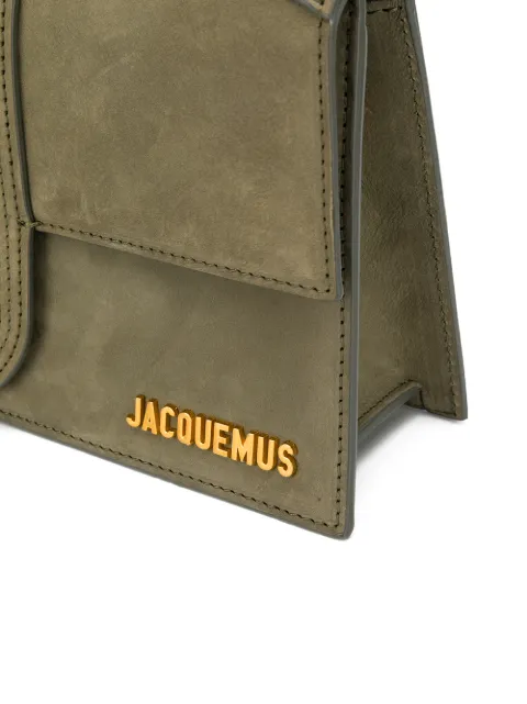 jacquemus le grand bambino suede bolsa