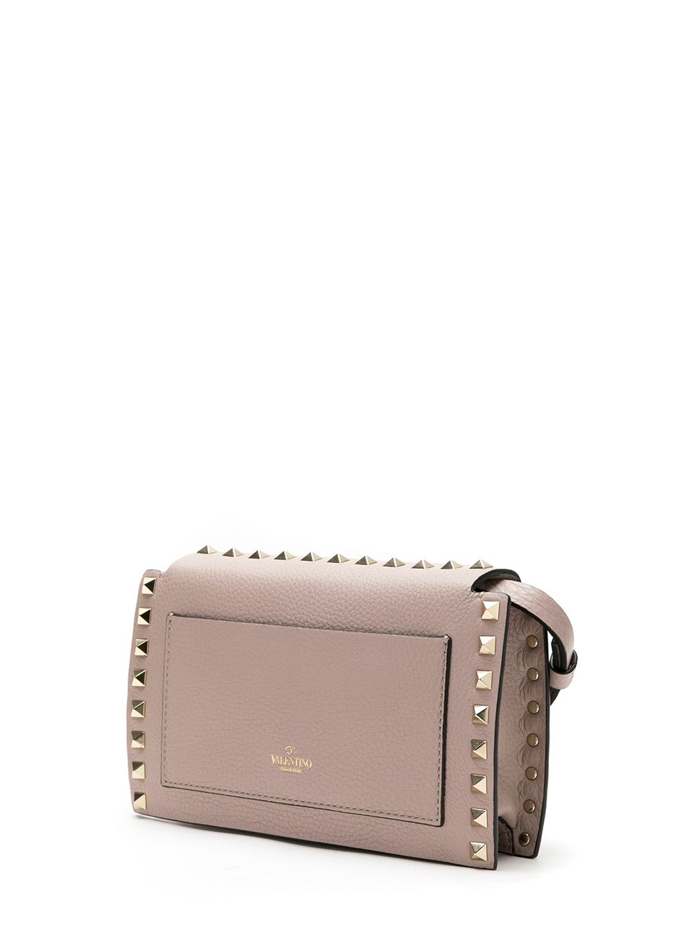 фото Valentino garavani bolsa rockstud em couro