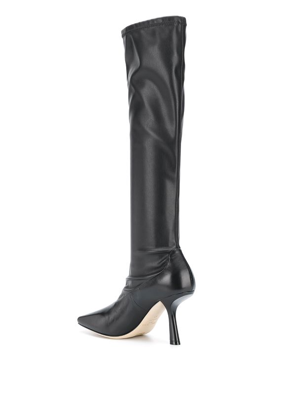 jimmy choo leather boots