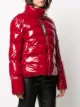 Pinko funnel-neck quilted coat