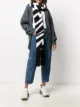Image 2 of Stella McCartney two-tone patterned wool scarf