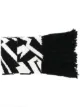 Image 1 of Stella McCartney two-tone patterned wool scarf