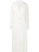 الصورة 1 من Bottega Veneta belted peak lapels trench coat