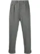 Image 1 of Barbour pleat-detail trousers