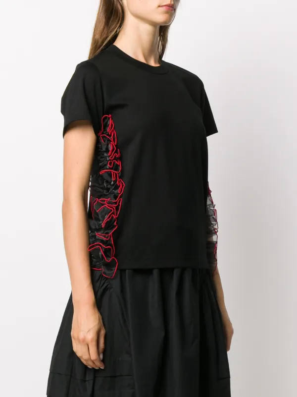 ワンピース noir kei ninomiya Frilly Shirt Dress Noir Kei Ninomiya Dresses for Women | Online Sale up to 80