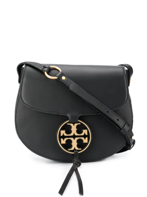 tory burch miller small leather saddle bag