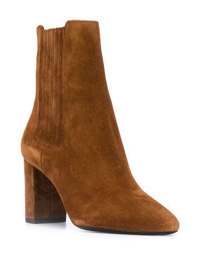 almond toe chelsea boots