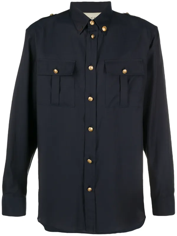 gucci plain shirt