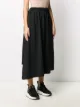 Y-3 button front A-line skirt