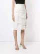 Lisa Von Tang panelled pencil skirt