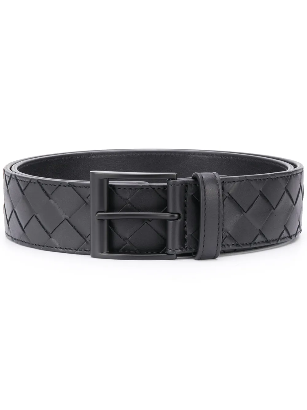 фото Bottega veneta intrecciato leather belt