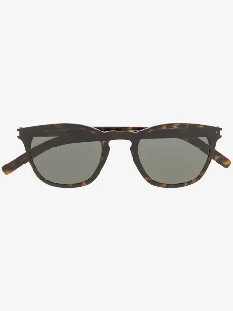 Saint Laurent Eyewear солнцезащитные очки в квадратной оправе