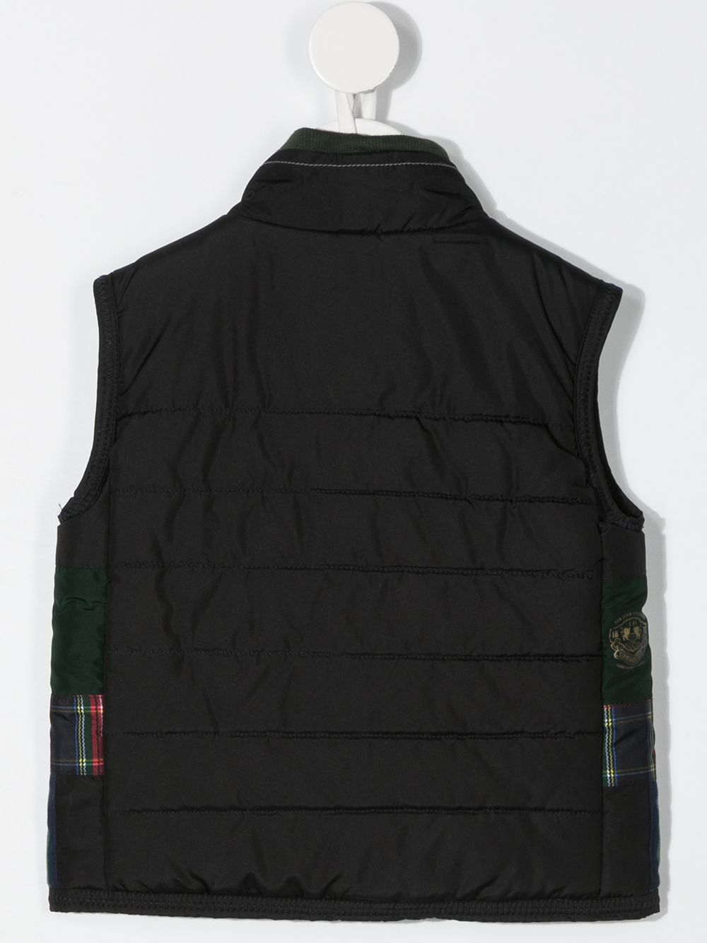 Shop Lapin House Heritage Padded Gilet In Black