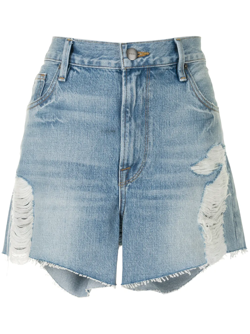 Frame Le Ultra Baggy Distressed Denim 