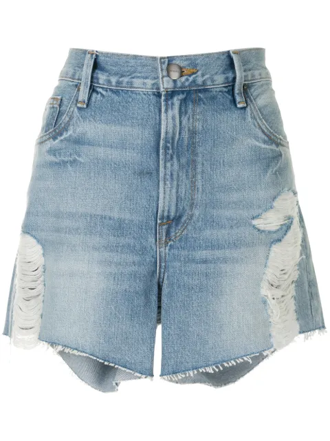 frame ultra baggy denim shorts