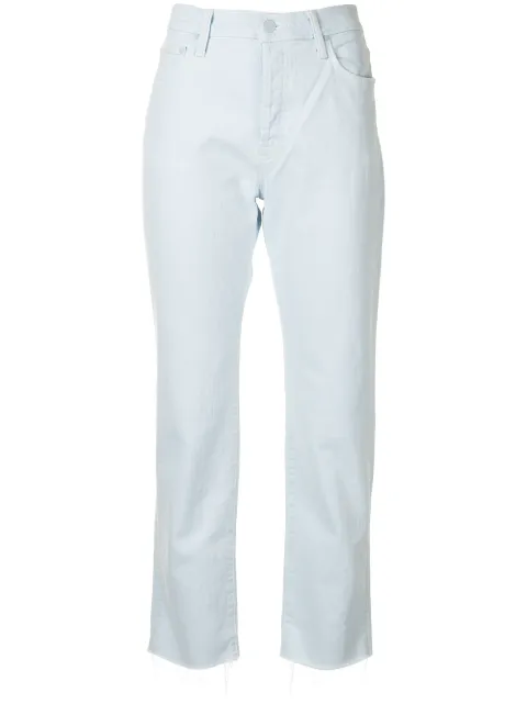 MOTHER high-rise cropped jeans 