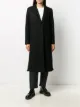 Love Moschino معطف بصف أزرار وشعار الماركة