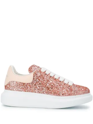 White glitter alexander mcqueen Clearance