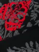 Alexander McQueen Love Heart Skeleton winter scarf
