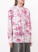 MSGM jungle print buttoned shirt